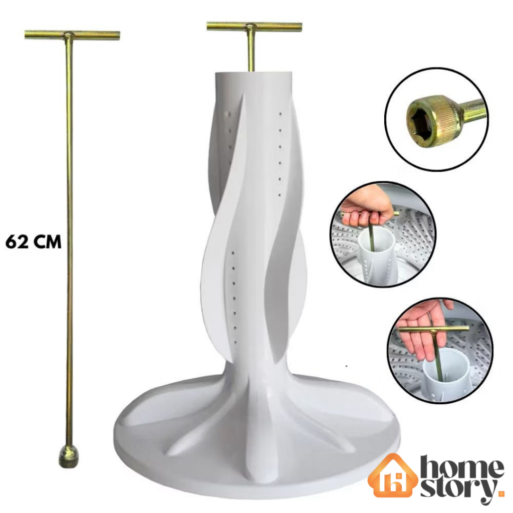 Chave T 10mm Maquina de Lavar Longa 62cm Agitador Brastemp Electrolux