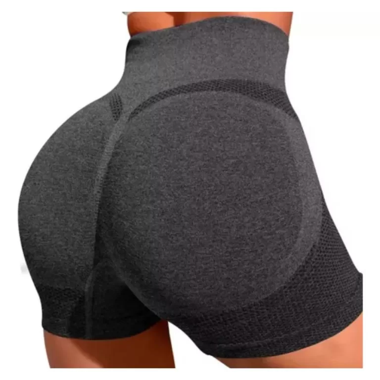 Shorts Selene Push Up Sport Fitness Básico Sem Co