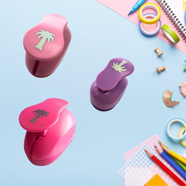 Kit de Furadores Coqueiro para Scrapbooking e Pers