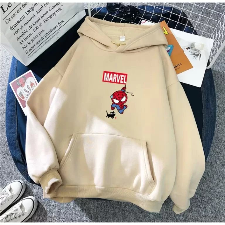 BLUSA DE FRIO MOLETOM CANGURU UNISSEX HOMEM ARANHA