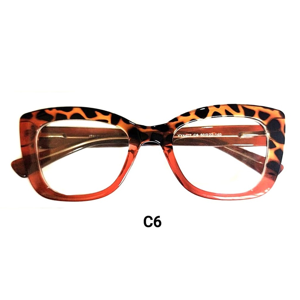 YY4407-C6 Armação Acetato Germano Óculos