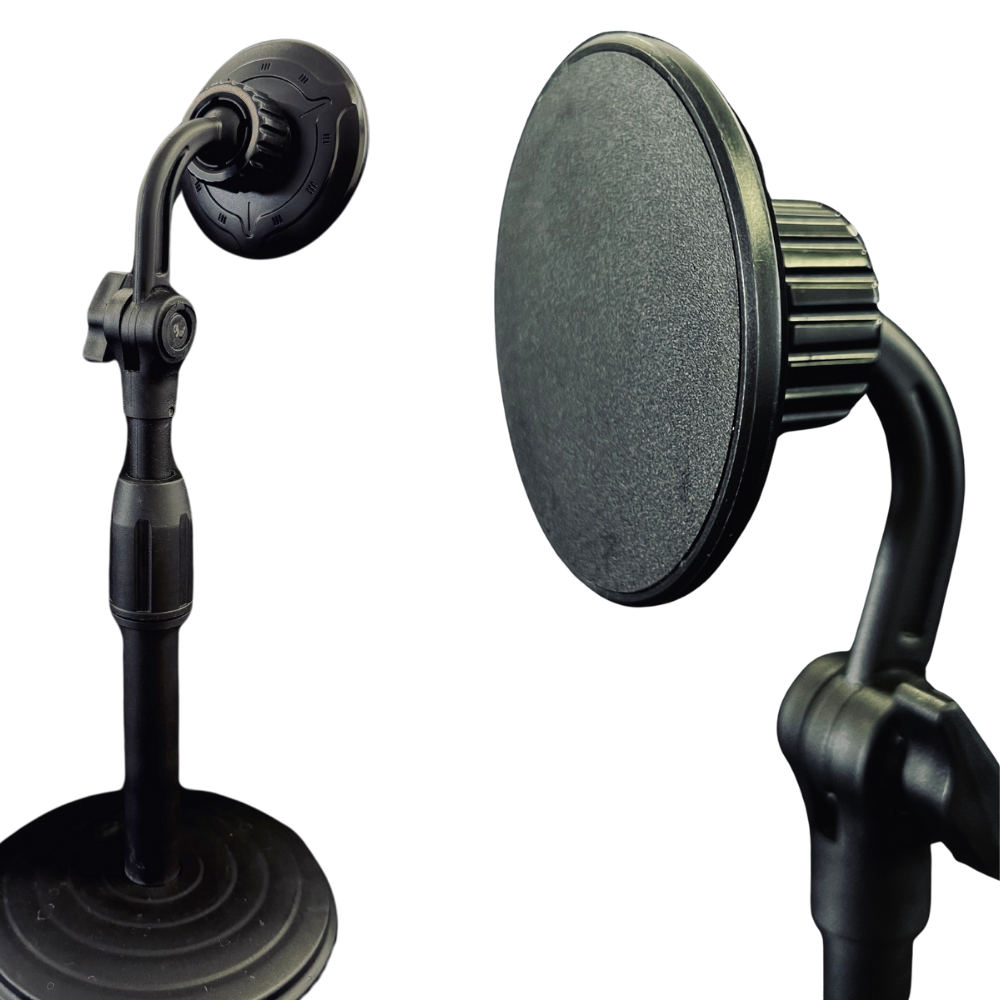 Suporte Tripé com Imã Celular Smartphone mesa Praticidade Ajustável Funcional Antiderrapante