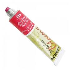 Tinta óleo Acrilex rosa escuro 316 20ml
