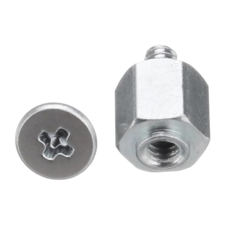 Parafuso + Porca Sextavada Para Ssd M.2 Compatível c/ Asus e Asrock – Placa mãe PC, Notebook