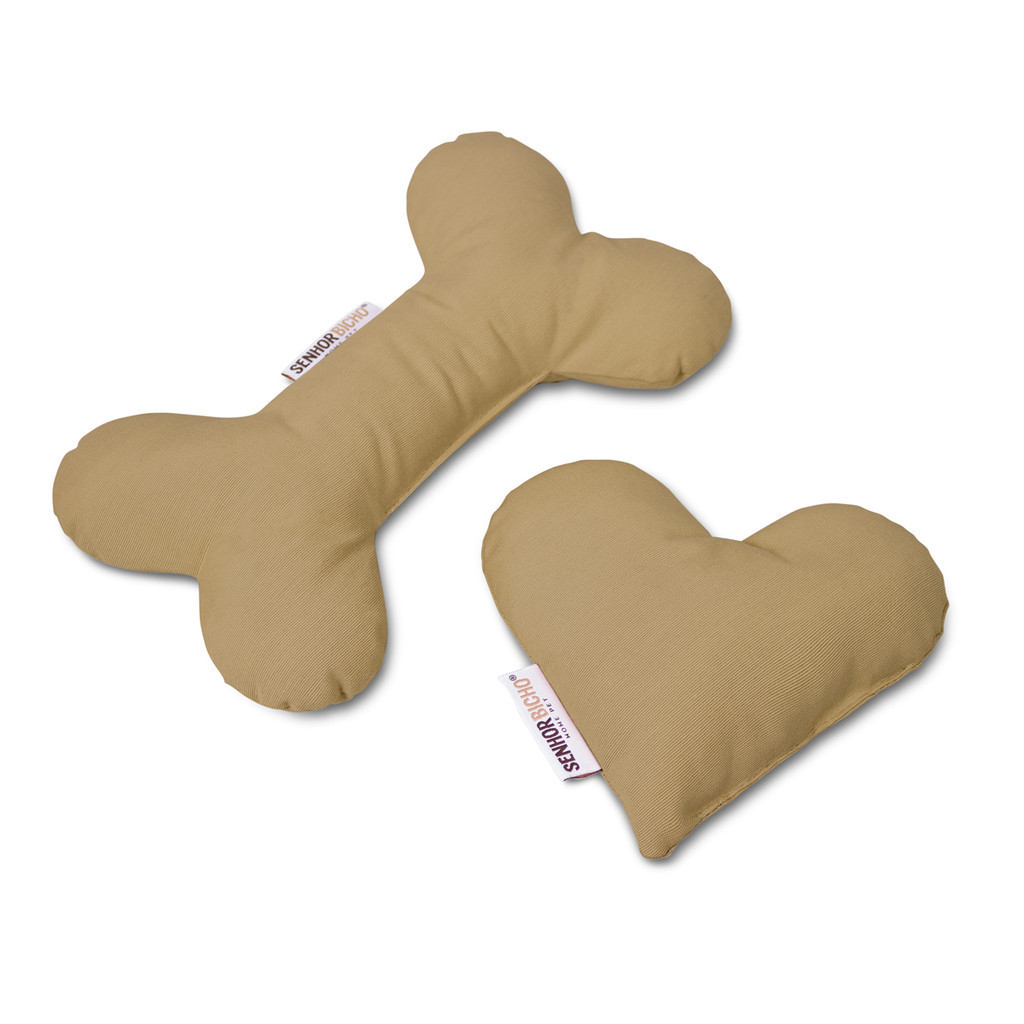 Kit Brinquedo para Cachorro e Gato Kit Brinquedo Pet Almofadinha 2 peças Fendi