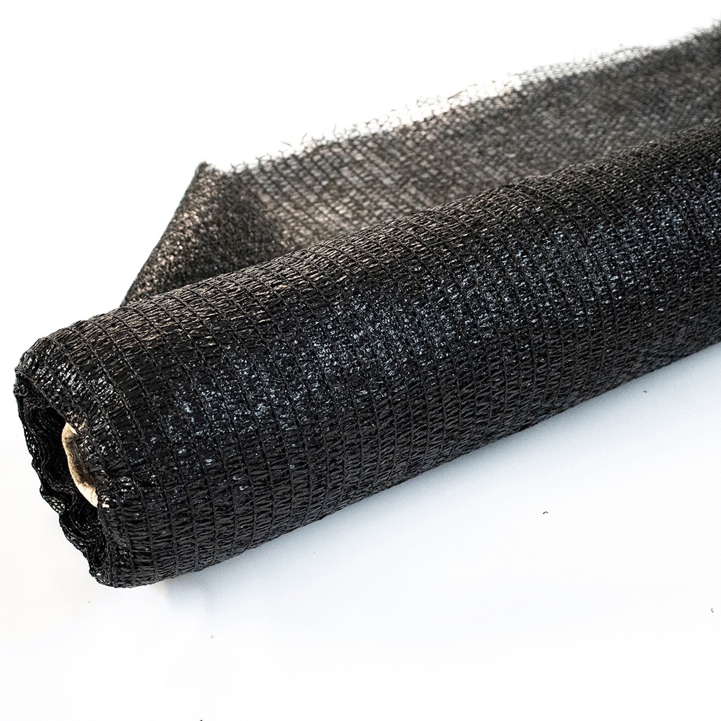 Tela Sombrite Raschel 50% 8x1m Preta Proteção e Sombreamento de Estufa Horta Flores Anti UV