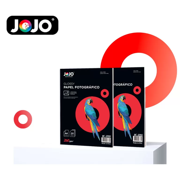 100 Folhas Papel Fotográfico Glossy 260g A4 p/ im