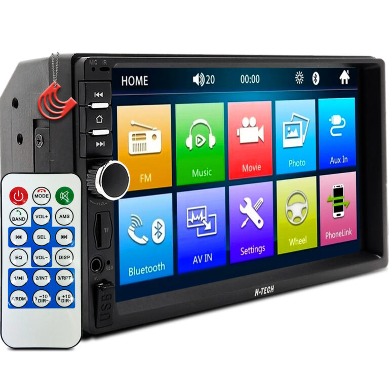 Tela Central Multimidia Mp5 7 polegadas 2din com E
