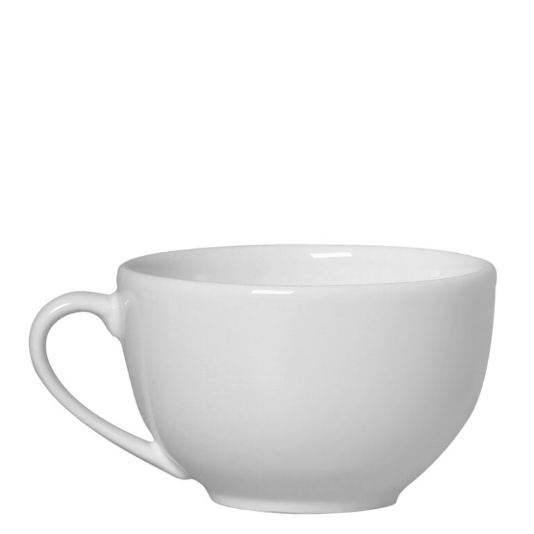 XICARA CHA 290 ML BRANCA – CAIXA C/ 12 PEÇA