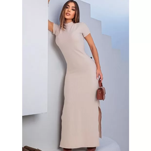 Vestido Longo Feminino Anarruga