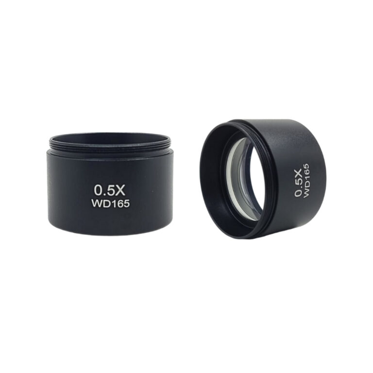 Lente Para Microscópio WD165 0.5X Lente Auxiliar 
