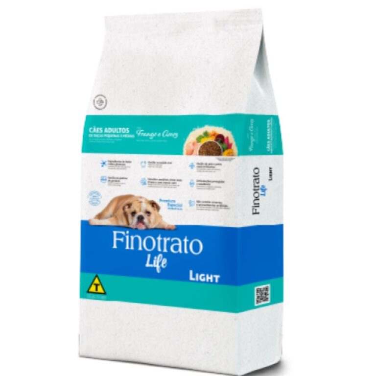Ração Para Cachorro Finotrato Prime Light Cães 