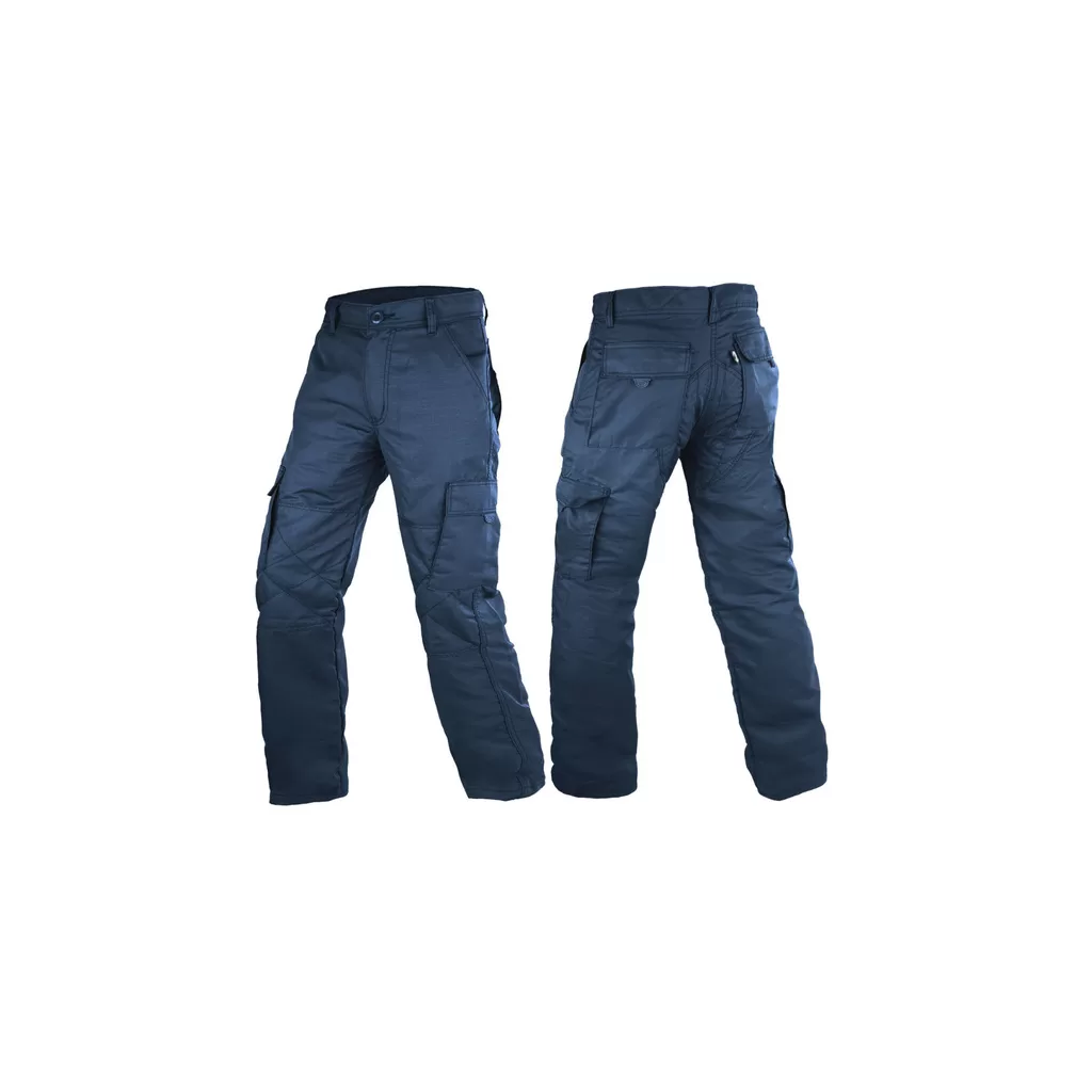 Calça Poly Rip Cargo Fox Boy  Stop 6 Bolsos Militar Tática Reforçada Segurança Airsoft Trilha Azul