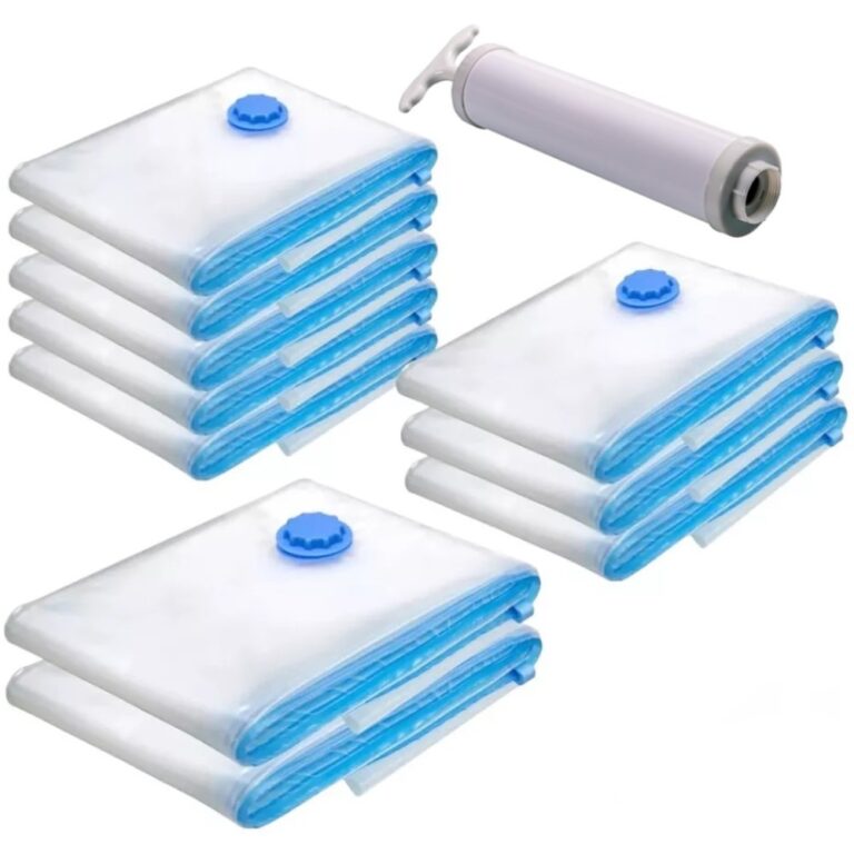 Kit 10 Sacos a Vácuo Pequeno Médio E Grande + Bo