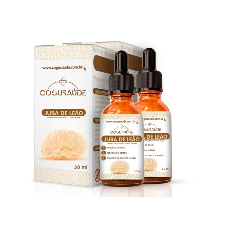 Extrato de Cogumelo Juba de Leao 2 x30 ml