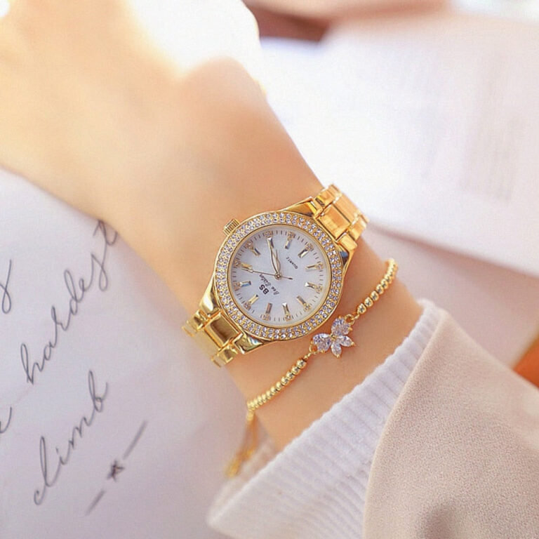 Relógio Feminino De Pulso  Pura Elegância