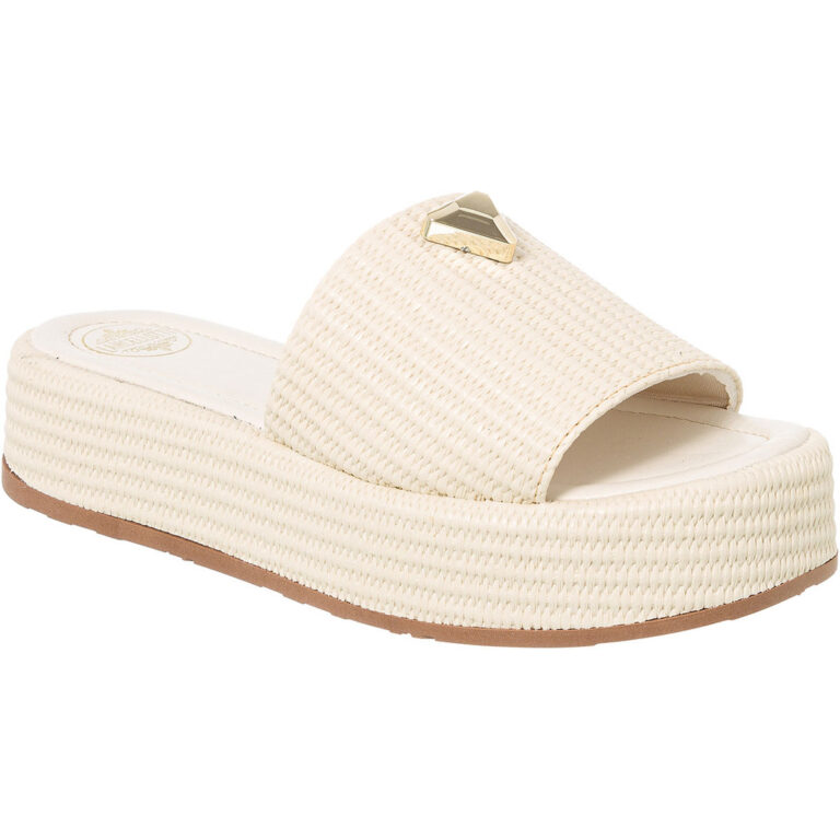 Sandália Feminina Tamanco Flat Plataforma Flatfor
