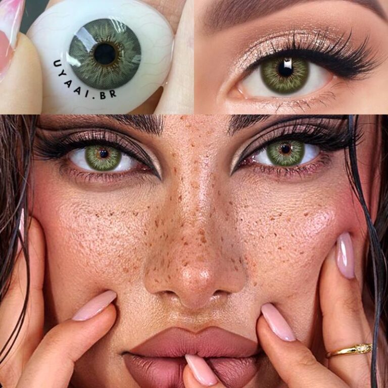 UYAAI 1 Par (2 Peças) Lentes De Contato Coloridas
