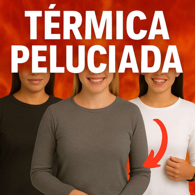 Blusa Térmica Femenina Peluciada Manga Longa inve