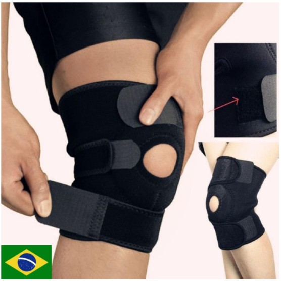 Joelheira Compressão Ortopedica Articulada Apoio 