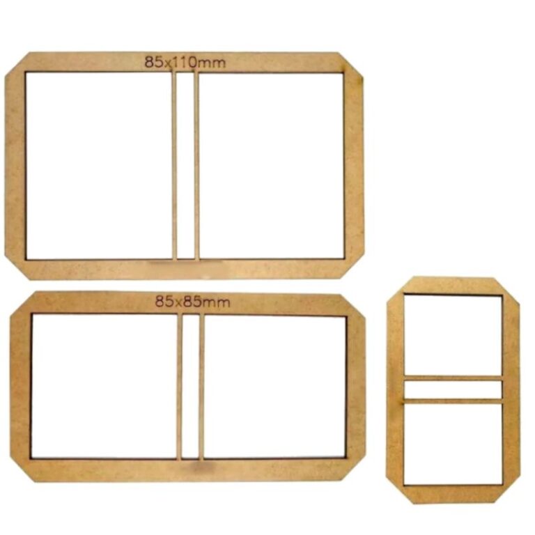 Kit Gabarito Post It Moldura Cartonagem Encaderna