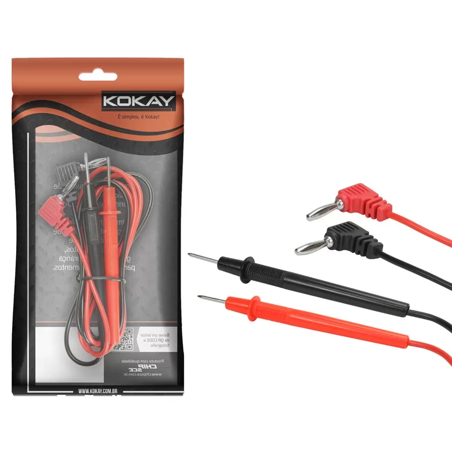 Ponta De Prova Universal Conector 90 Graus Profissional