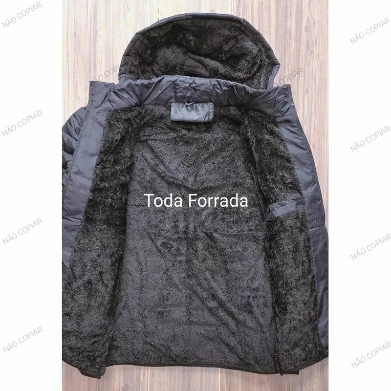 Jaqueta Masculina Forrada Peluciada do P ao G6