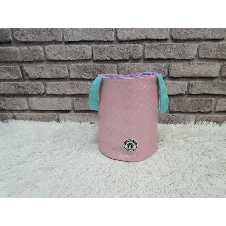 Cesto Organizador Pet Rosa Cesto De Brinquedos Col