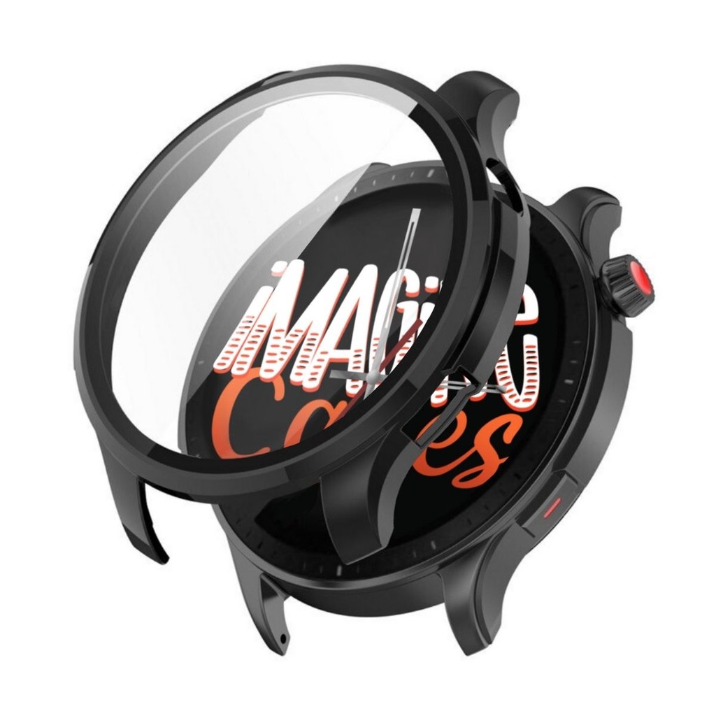 Capa Case Bumper Proteção Vidro Temperado para Amazfit GTR 4