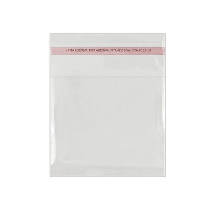 Saquinho Saco Adesivado Transparente 8×8 Pct 