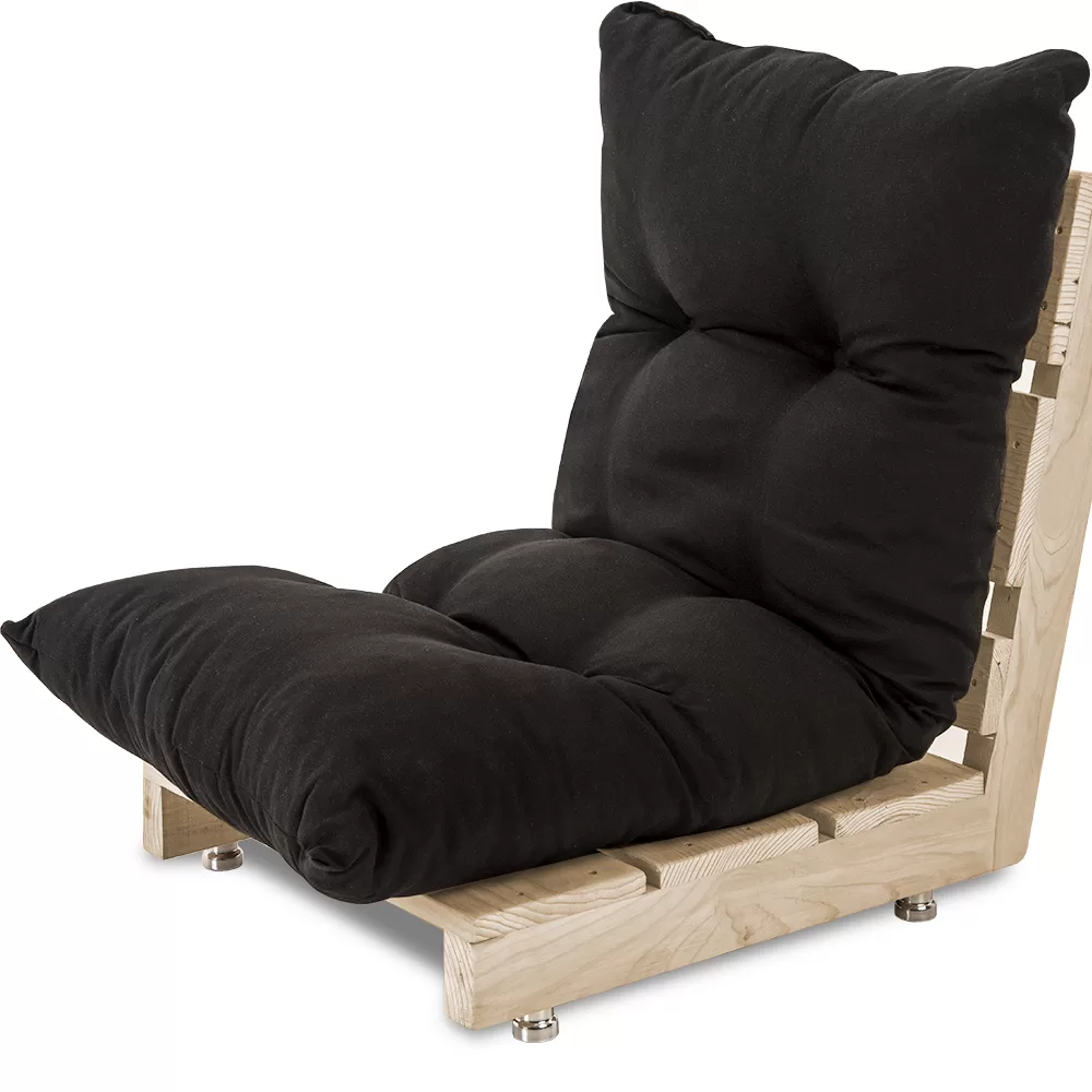 Futon Almofada Dobrável de Espuma Solteiro 120×60 BF Colchões