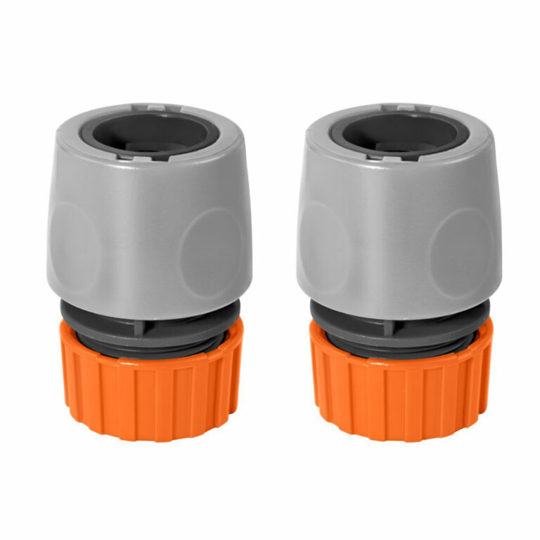 Kit 2 Conector Engate Rápido Em Plástico Para Ma