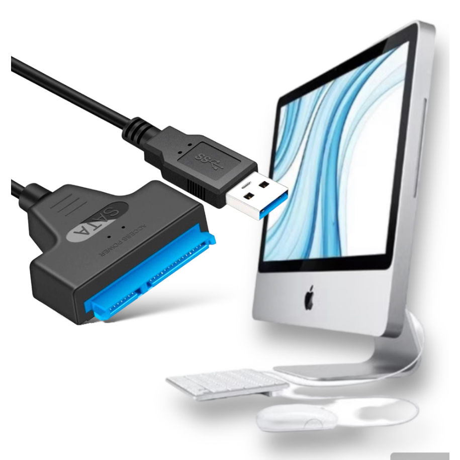 Cabo USB 3.0 Sata Adaptador Para SSD PC Computador