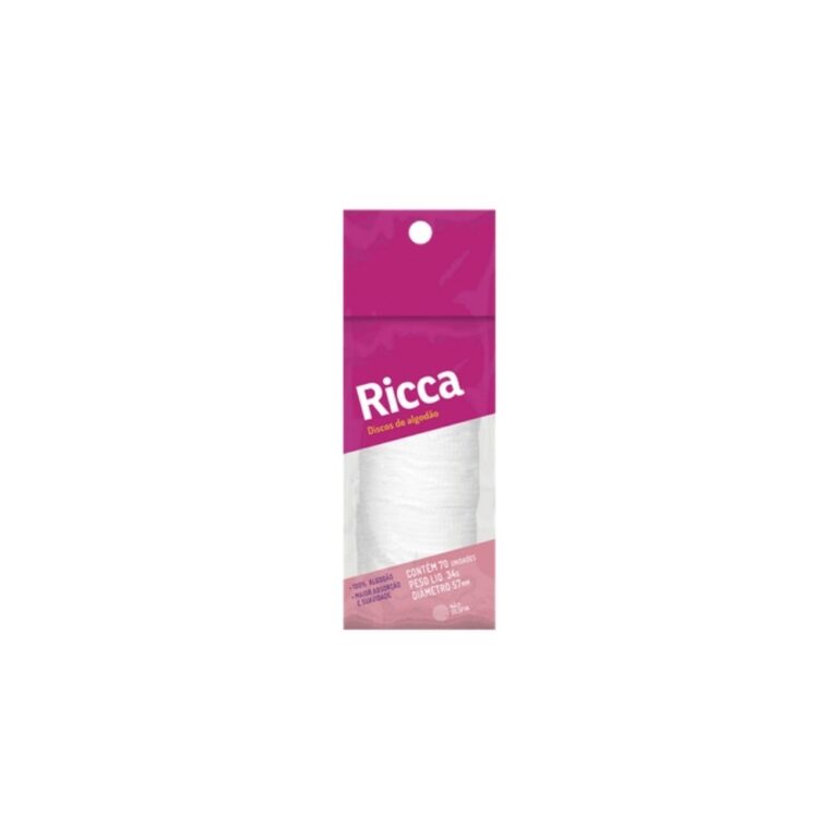 Algodão Ricca Discos 70un