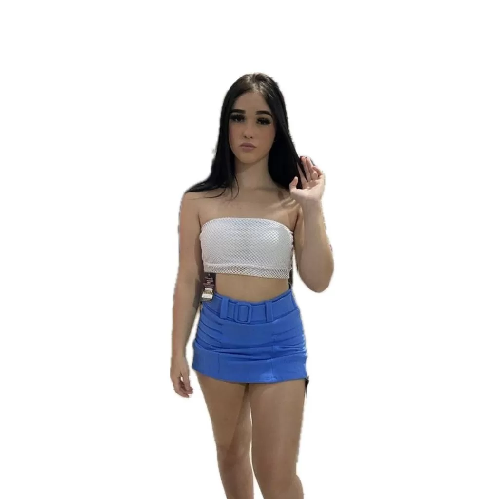 Short saia feminino