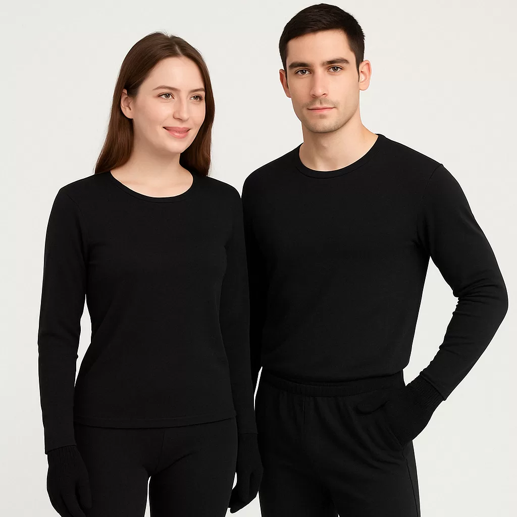 Kit 2 Conjunto Térmico Masculino Feminino Segunda Pele Flanelado Frio Inverno