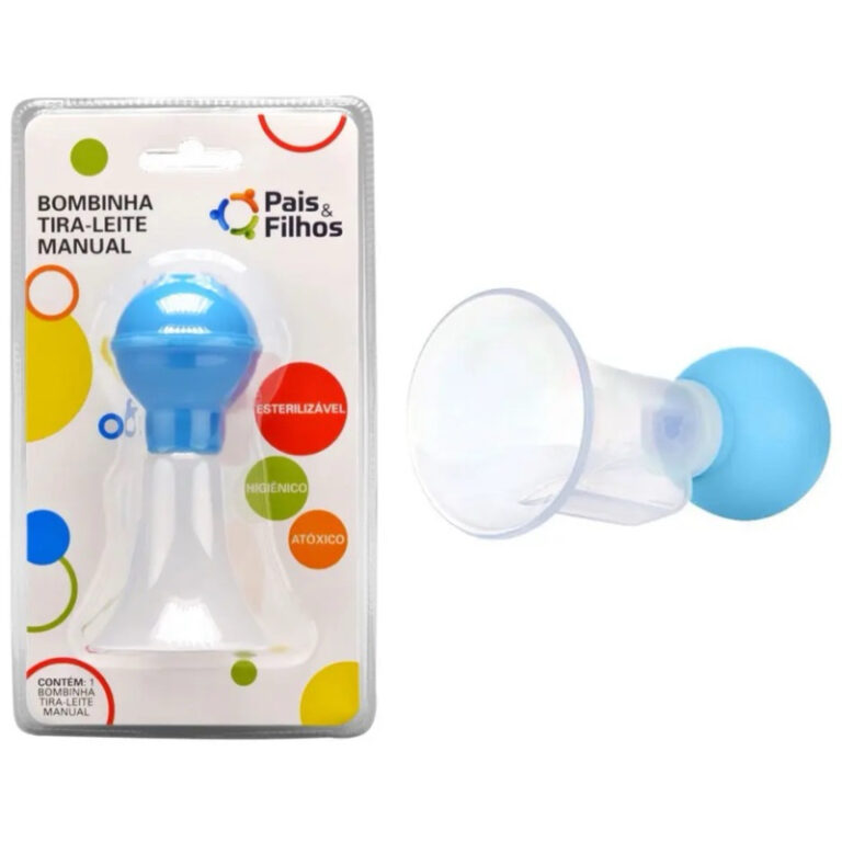 Bomba Tira Leite Manual Bomba Pais e Filhos Extrat