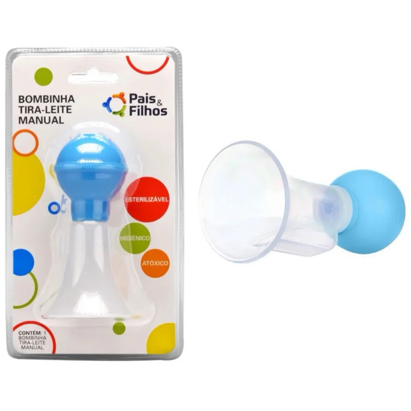 Bomba Tira Leite Manual Bomba Pais e Filhos Extrator De leite