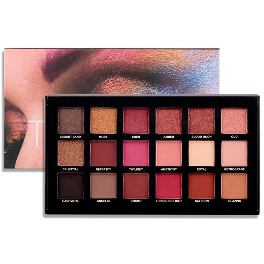 Miss Rôse Paleta Sombras Twilight Dusk Palette Estojo 18 Cores
