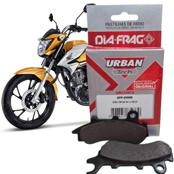 Pastilha De Freio Dianteira HONDA CG 160 TITAN FAN