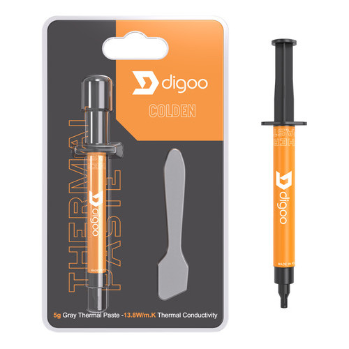 Pasta Térmica Digoo Colden Prata Silver Seringa 5