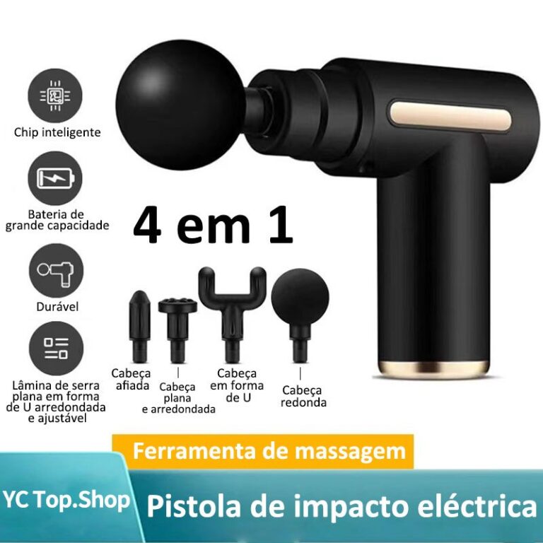 Massageador elétrico Pistola de massagem elétric