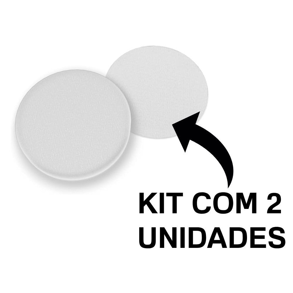 2 Unidades Absorvente Reutilizável Lavável Protetor Seios Amamentação Conforto Gestante Lactante