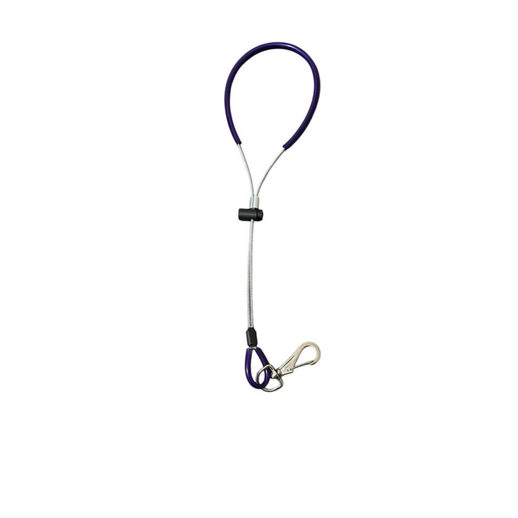 Guia Roxa de aço para banheira Pet/banho e tosa 40 cm/ 50 cm/ 60 cm