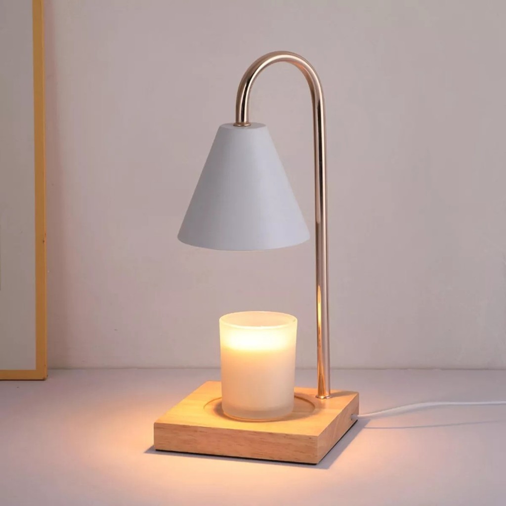 Luminária Aquecedora de Velas Elétrico Aromáticas Aquecedor Vela Decoração Luxo