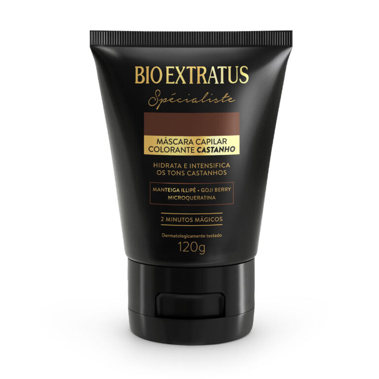 Máscara Specialist Colorante Castanho 120g Bio Ex