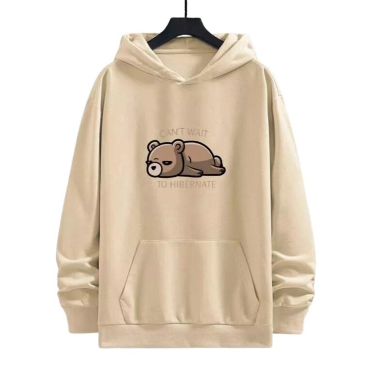 Blusa Moletom Urso Hibernando Inverno Frio