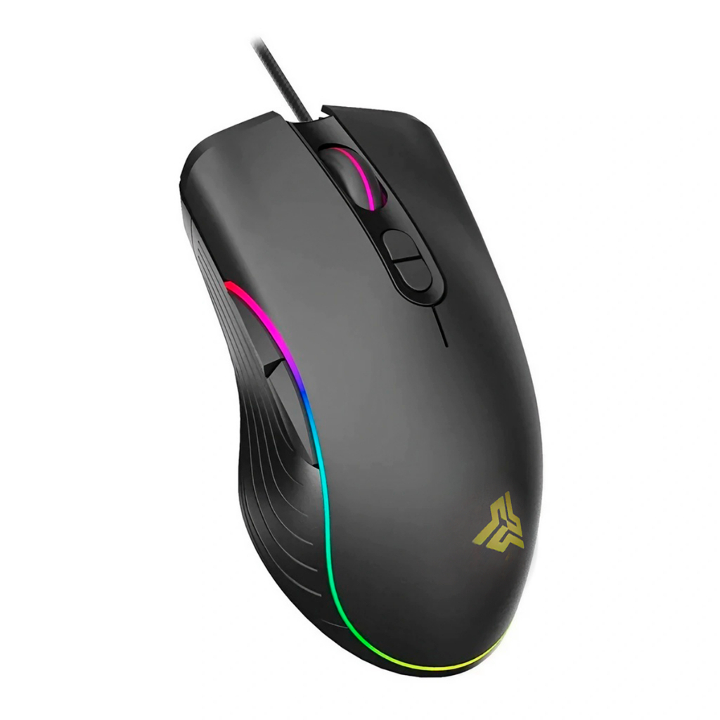 Mouse Gamer iluminação RGB design ergonômico confortável 4800 DPI