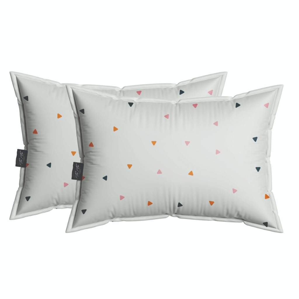 Kit 02 Fronhas Estampadas Home Collection Micropercal 200 Fios  002