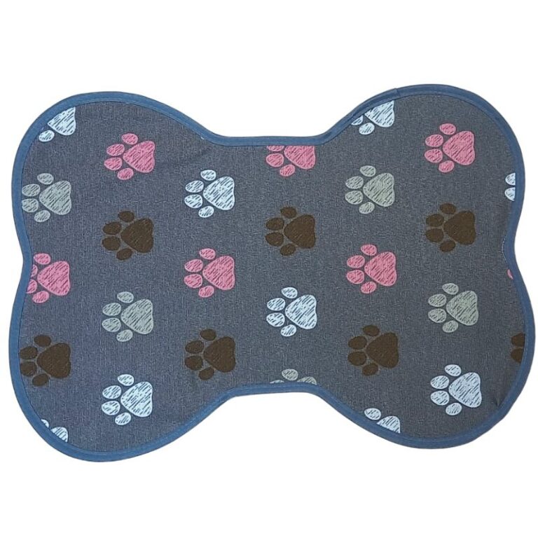 TAPETE (secagem rápida) COMEDOURO PET 50CM POR 35